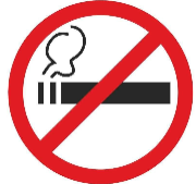Знак  200*200мм пленка ,Запрещается курить,  ГОСТ  12.4.026-2015