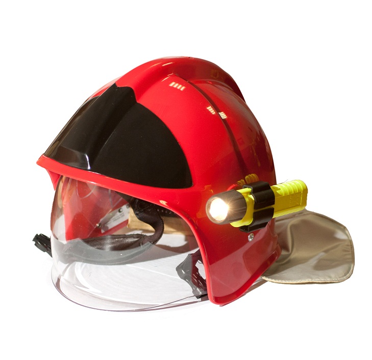 Шлем пожарного ШПМ-С (красный)