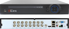 Цифровой видеорегистратор Elex H-16 Middle AHD 1080P/12 12Tb rev.B