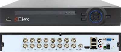 Цифровой видеорегистратор Elex H-16 Middle AHD 1080P/12 12Tb rev.С