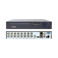 Цифровой видеорегистратор Elex H-16 Simple  AHD 1080N/12 6Tb rev.В