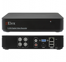 Цифровой видеорегистратор Elex H-4 Nano AHD 1080N 6Tb rev.A